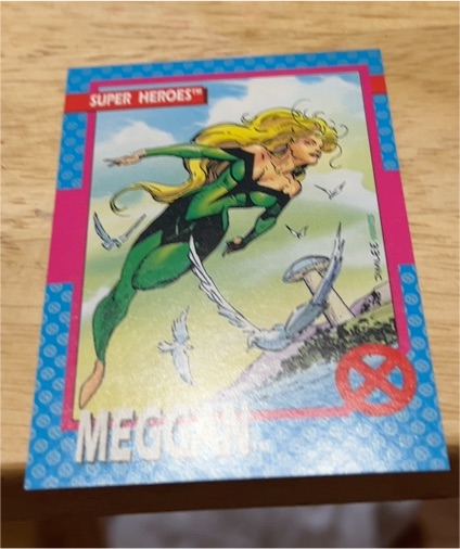 1992 Impel The Uncanny X-Men #15 Meggan — front