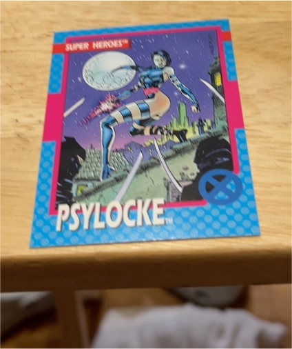 1992 Impel Marvel X-Men Series 1 #12 Psylocke — front