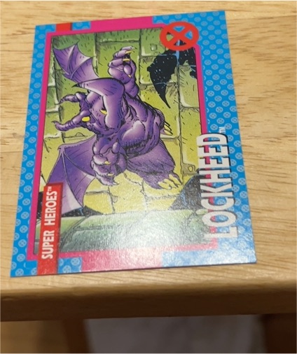1992 Impel Marvel X-Men #10 Lockheed — front