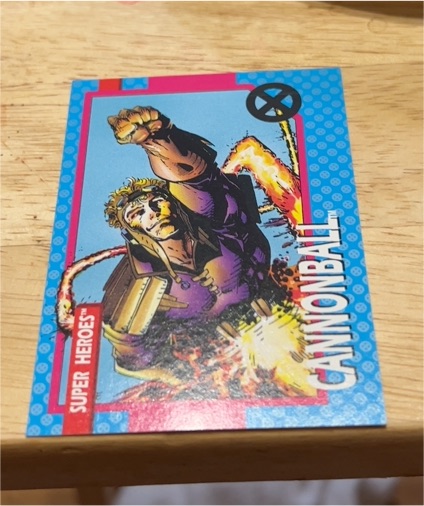1992 Impel X-Men #7 Cannonball — front