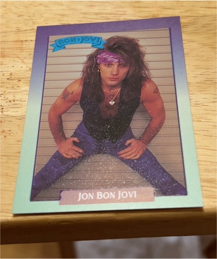 1991 Brockum RockCards #175 Jon Bon Jovi — front
