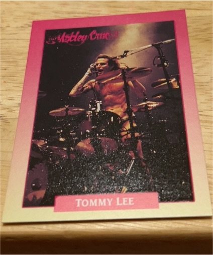 1991 Brockum Rock Cards #199 Tommy Lee — front