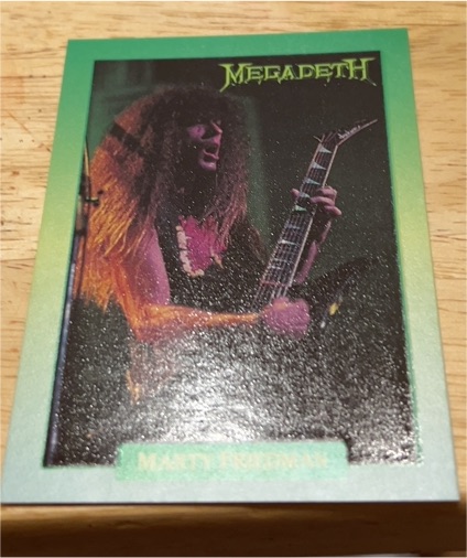 1991 Brockum Rock Cards #86 Marty Friedman — front