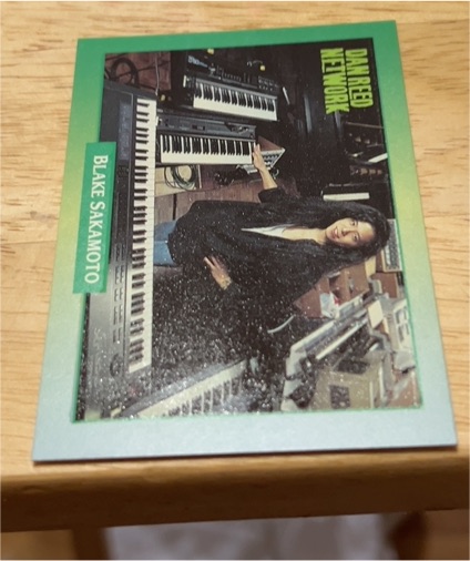 1991 Brockum Rock Cards #46 Blake Sakamoto — front