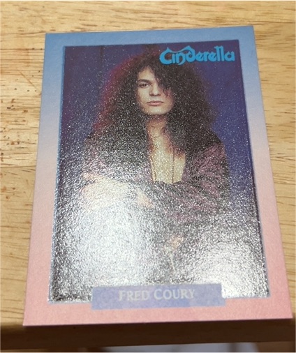 1991 Brockum Rock Cards #73 Fred Coury Cinderella — front