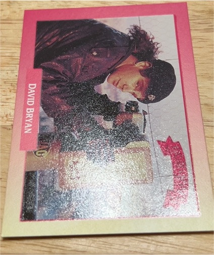 1991 Brockum Rock Cards #203 David Bryan — front