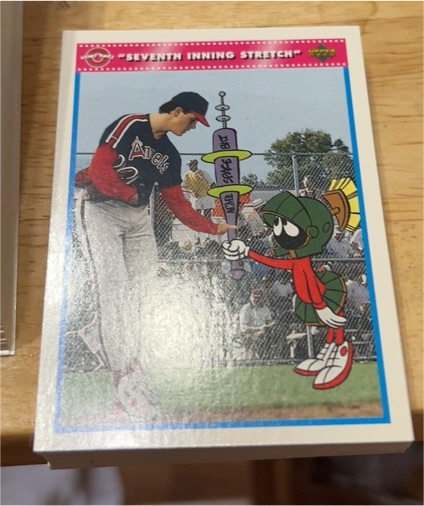 1992 Upper Deck Comic Ball 3 #195 Jim Abbott — front