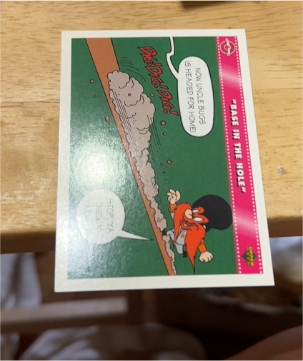 1992 Upper Deck Comic Ball 3 #180 Base in the Hole — front