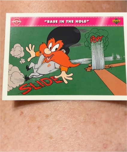 1992 Upper Deck Comic Ball 3 #183 Base in the Hole Yosemite Sam — front