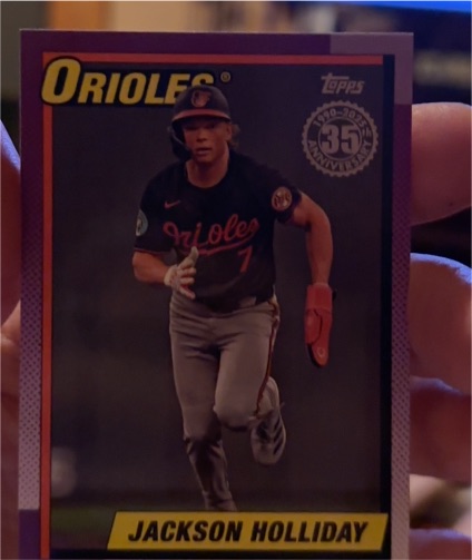 2025 Topps Series 2 #90B2-26 Jackson Holliday — front