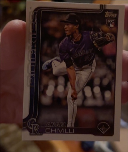 2025 Topps Series 2 #370 Angel Chivilli — front