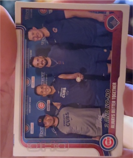 2025 Topps #517 3 and No-No: Always Better Together — front