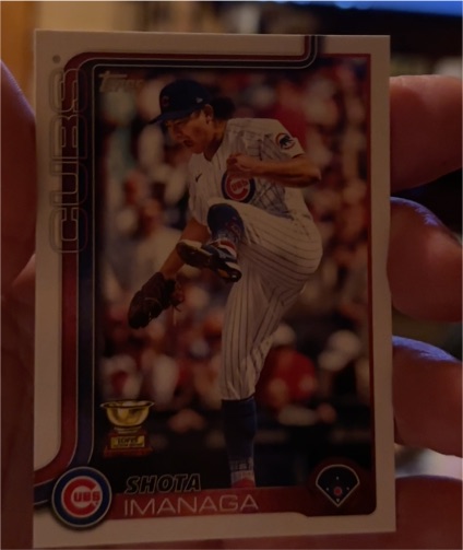 2025 Topps Series 2 #473 Shota Imanaga — front