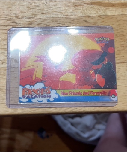 1997 Topps Pokemon #59 Pikachu's Vacation New Friends and Farewells — front