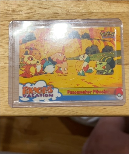 1999 Topps Pokemon #46 Peacemaker Pikachu — front