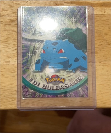 1999 Topps Series 1 #01 Bulbasaur — front