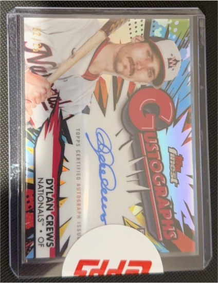 2025 Topps Finest Gustographs #Dylan Crews — front