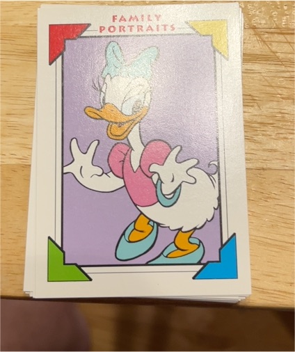 1991 Impel Disney Collector Cards Family Portraits #105 Daisy Duck — front