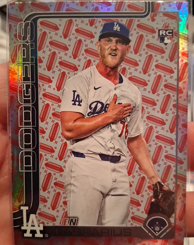 2025 Topps Series 2 #384 Ben Casparius — front