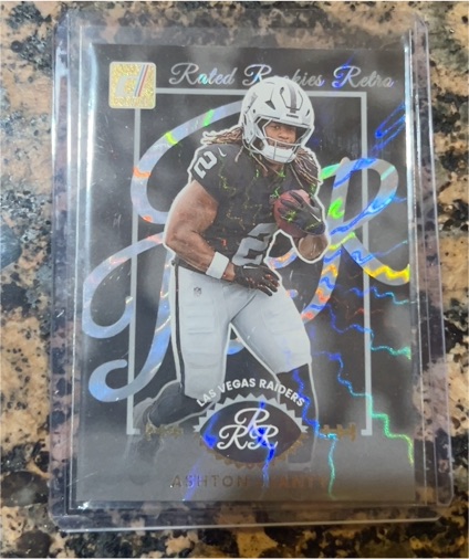 2025 Panini Donruss Rated Rookies Retro #10 Ashton Jeanty — front
