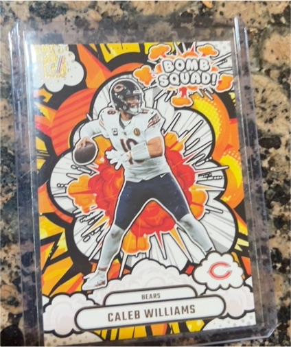 2025 Panini Donruss Bomb Squad #BS-CWS Caleb Williams — front