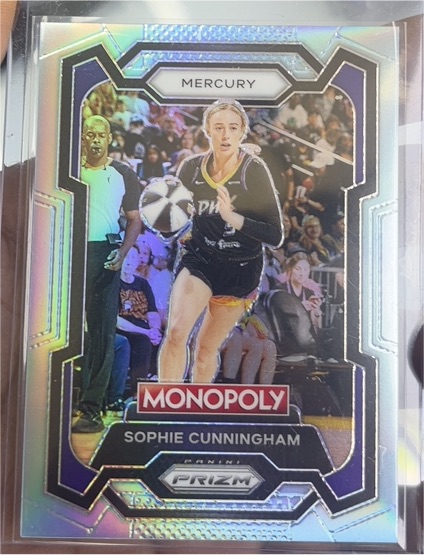 2024 Panini Prizm Monopoly WNBA #37 Sophie Cunningham Mercury — front