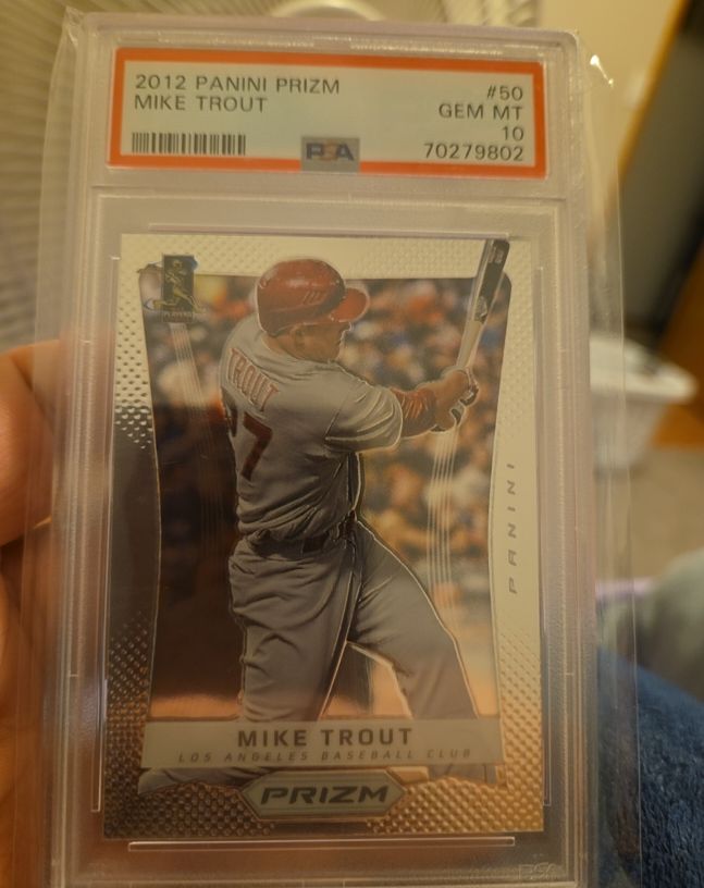 2012 Panini Prizm #50 Mike Trout — front
