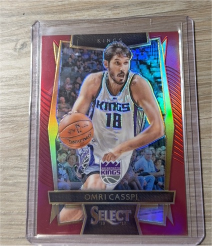2016-17 Panini Select #47 Omri Casspi — front