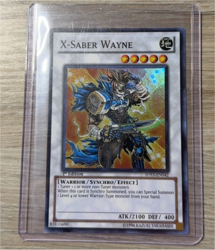 Yu-Gi-Oh! 5DS3-EN042 X-Saber Wayne — front