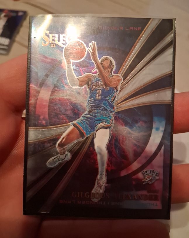 2022-23 Panini Select #15 Shai Gilgeous-Alexander Thunder Lane — front