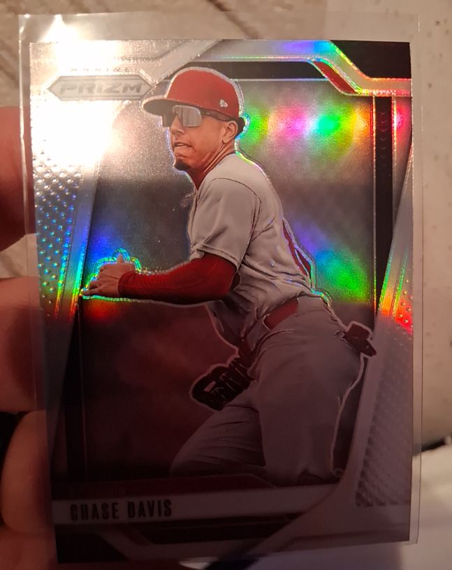 2025 Panini Prizm #237 Chase Davis — front