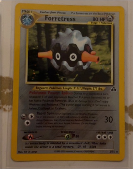 2001 Neo Discovery #2 Forretress — front