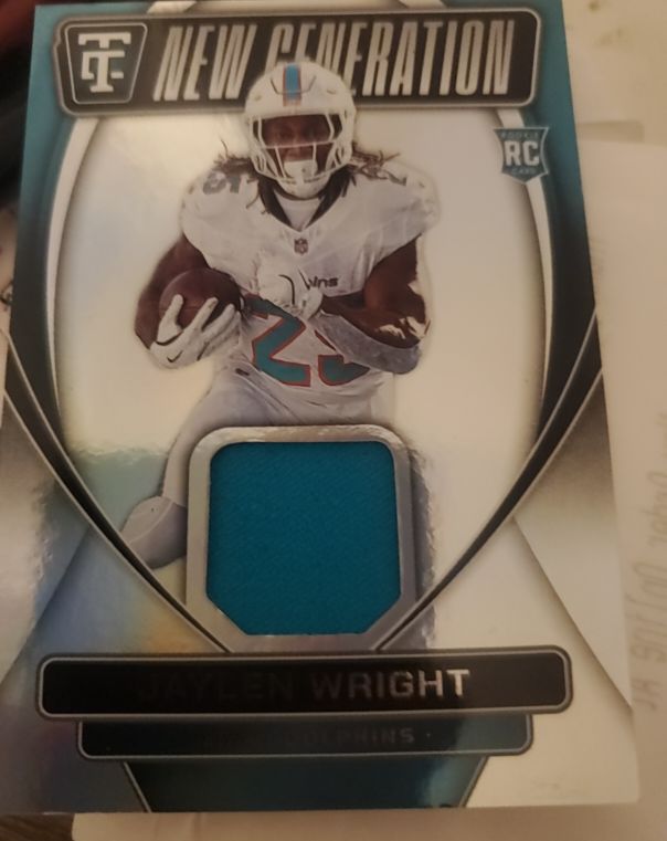 2024 Panini Totally Certified New Generation Patch #NGJ-JWT Jaylen Wright — front