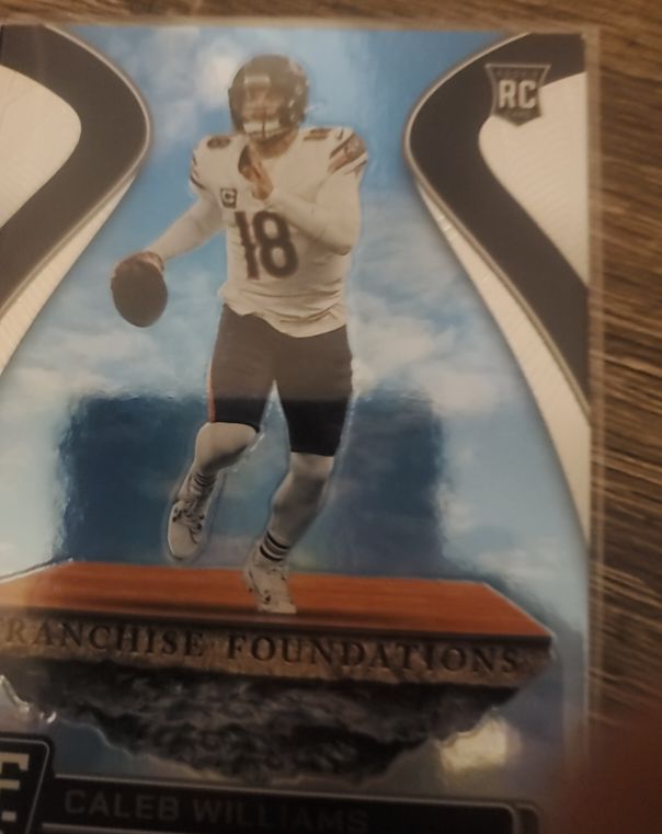 2024 Panini Totally Certified #1 Caleb Williams Franchise Foundations — front