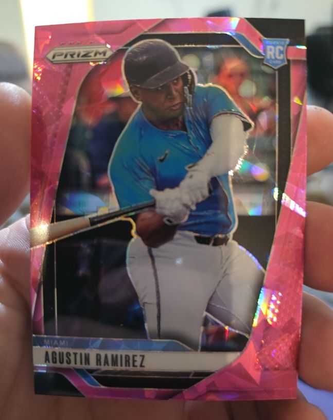 2025 Panini Prizm #34 Agustin Ramirez — front