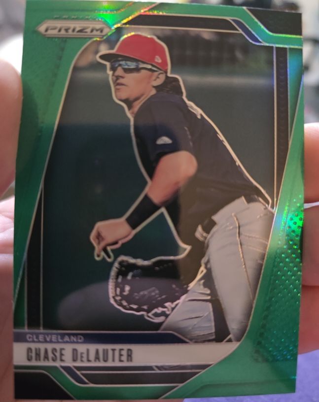 2025 Panini Prizm #7 Chase DeLauter — front