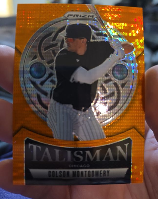 2025 Panini Prizm #15 Colson Montgomery Talisman Insert — front