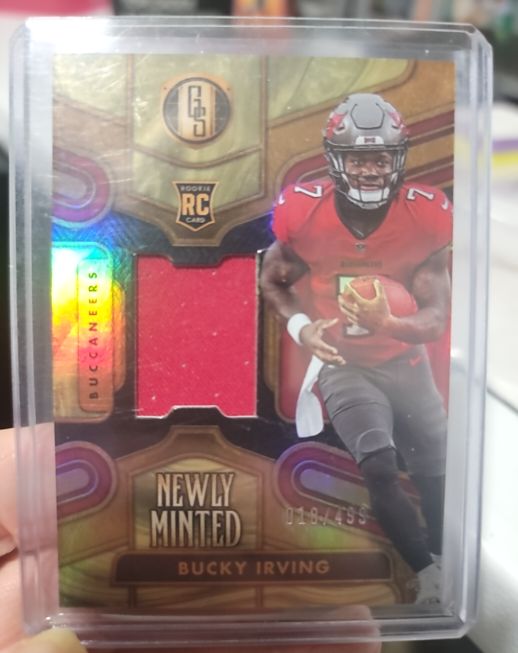 2024 Panini Gold Standard Newly Minted #NMM-BIR Bucky Irving — front