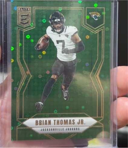 2025 Panini Donruss Elite #27 Brian Thomas Jr. — front