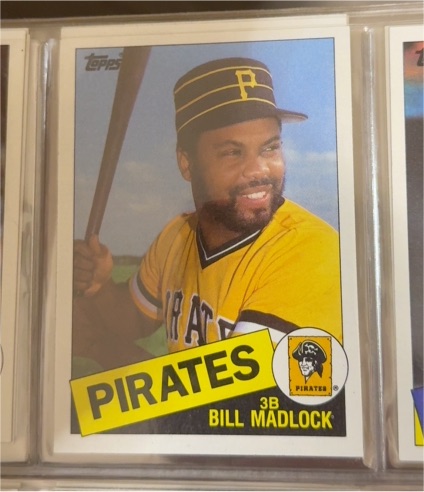 1985 Topps #560 Bill Madlock — front
