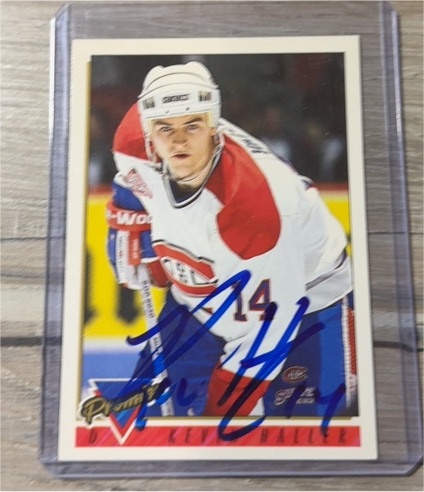1994-95 Topps Premier #351 Kevin Haller — front