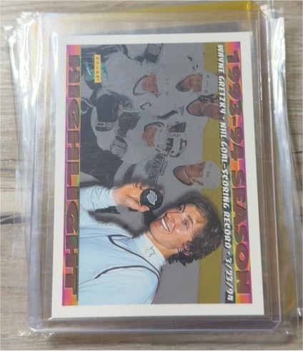 1994-95 Score #241 Wayne Gretzky — front