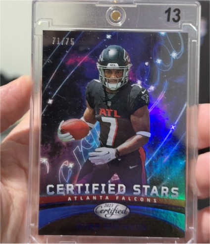 2023 Panini Certified #CS-7 Desmond Ridder Certified Stars — front
