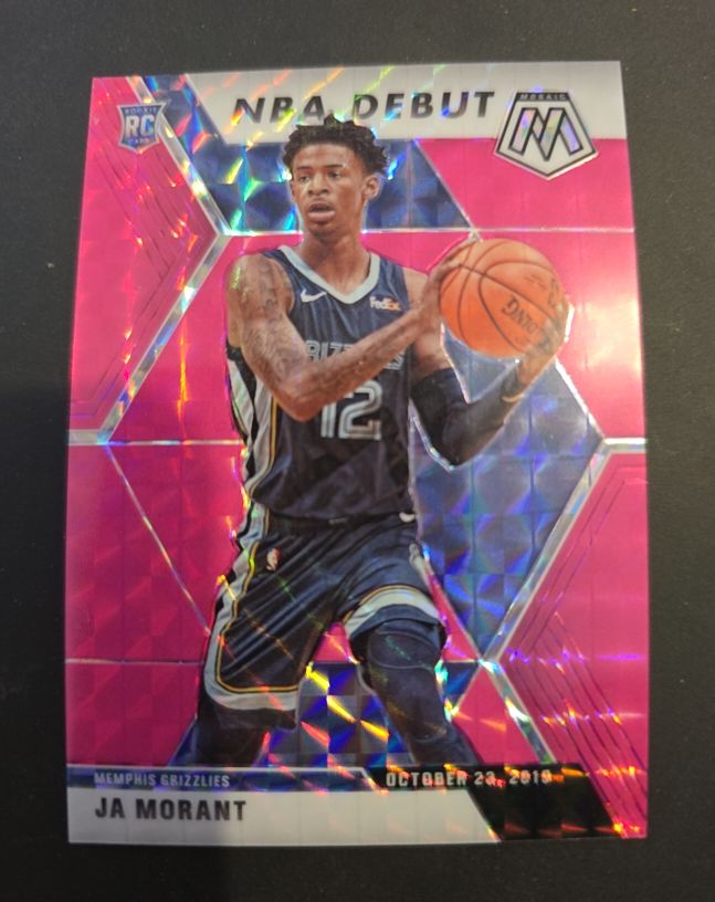 2019-20 Panini Mosaic NBA Debut #274 Ja Morant — front