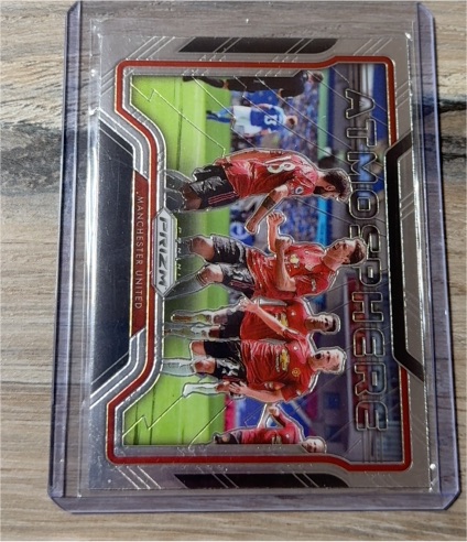 2020-21 Panini Prizm Premier League #1 Manchester United FC Atmosphere — front