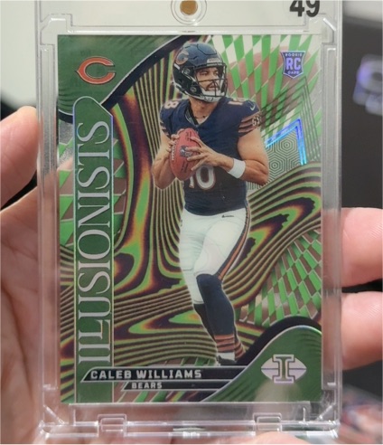 2024 Panini Illusions Illusionists #1 Caleb Williams — front