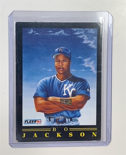 1991 Fleer #5 Bo Jackson — front