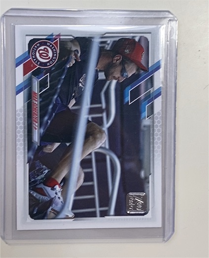 2021 Topps Series 1 #325 Max Scherzer Image Variation SP Washington Nationals — front