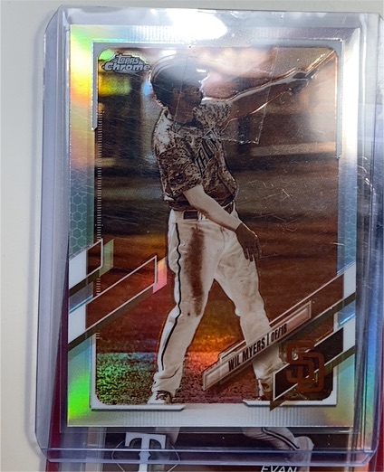2021 Topps Chrome Sepia Refractor #112 Wil Myers — front