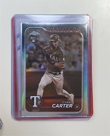 2024 Topps Chrome #136 Evan Carter — front